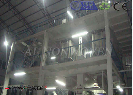 China Stoffengsm 9~250 S pp niet Geweven Breedte 3200mm van de Stoffenproductielijn voor het Winkelen Zak leverancier