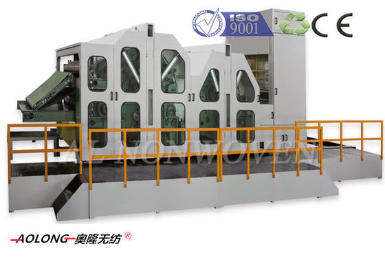 China Pp-Vezel Niet-geweven Kaardende Machine voor Kleine Ondernemingen 1500mm - 2500mm leverancier