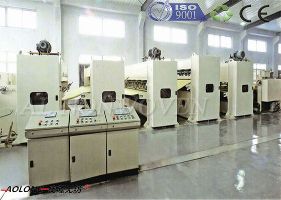 China Dubbele het Ponsenmachine van de Raadsnaald voor Tapijt/Geo-Textiles/Vodden leverancier