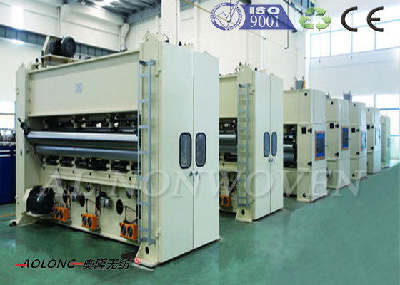 China Van het de Naaldweefgetouw van hoge snelheids Niet-geweven Pcuhing de Machine300~1000g/m^2 Ce/ISO9001 leverancier