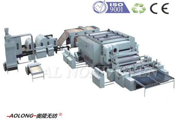 China Polypropyleenvezel/Synthetische Leermachine voor Stoffering 2500kg/day leverancier